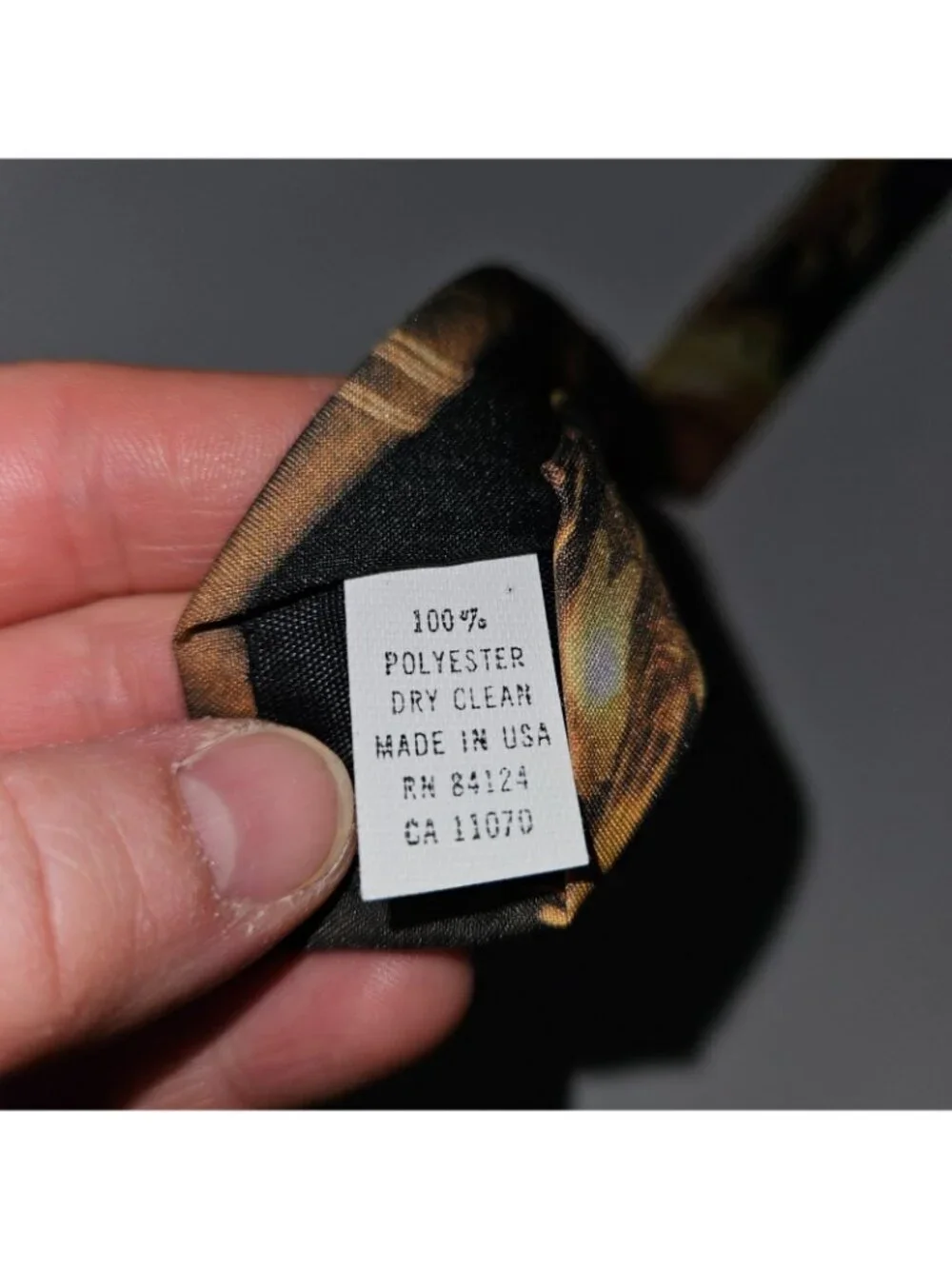 VTG NOS 1995 Ralph Marlin Saxophone Neck Tie Jazz Instrument 56